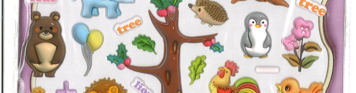 看圖學英文貼紙 image