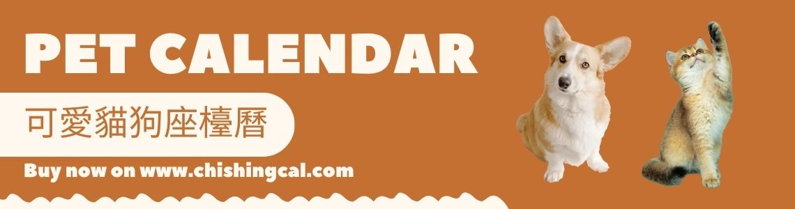 Lovely cat and dog desk calendar Recommend