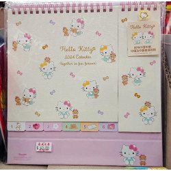 Hello Kitty 2024 index desk calendar (with Chinese and Hong Kong holidays)