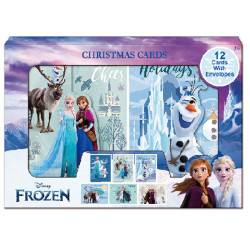 Disney Frozen Christmas Cards (12pcs with Envelopes)