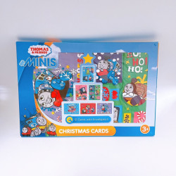 湯馬仕Minis Thomas & Friends - Thomas火車聖誕咭 12張卡連封