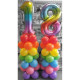 氣球佈置裝飾 氣球裝飾場地佈置 氣球柱 氣球立柱 剪綵開張氣球 氣球多色可選 image