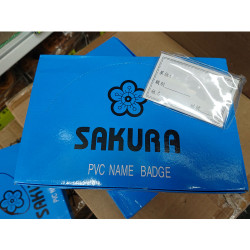 Sakura Guest PVC Name card holder