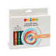 Primo Jumbo Fibre Tip Pens 12 Colors 意大利繪畫尖粗水筆12色 兒童美術用品 image