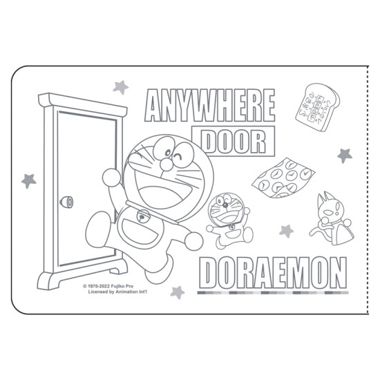 Doreamon Sticker book With Sticker cartoon coloring and sticker book image