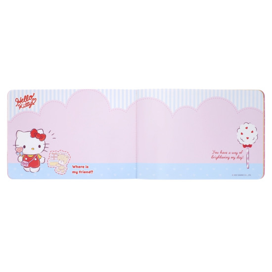 Hello Kitty貼紙册 連凱蒂貓貼紙 卡通填色簿及貼紙簿 image