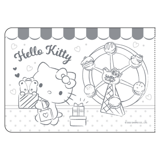 Hello Kitty貼紙册 連凱蒂貓貼紙 卡通填色簿及貼紙簿 image