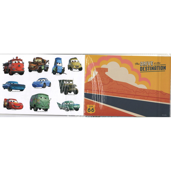 Cars Coloring and sticker book with stickers image