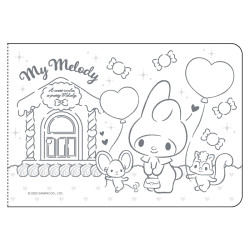 My Melody Sticker album with lot of Stickers