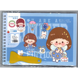 HUATIAN 收納貼紙書 花田系列 24張 130g