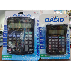 CASIO WM-220MS water-proof calculator (blue)