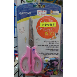 Westcott kid safety scissors (detachable and easy to clean)