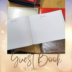  NCL Guest Book 金邊日本嘉賓簽到簿(藍色)