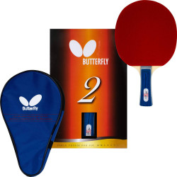 Butterfly Table Tennis Racket 2 Star Series (2.0mm thick sponge)