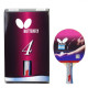 Butterfly brand 4 series table tennis racket (handle shot) suitable for loop attack TBC-401 image