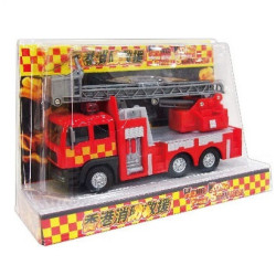 Lighting and Sounding Fire Truck-Hong Kong Vehicle Toys (Large)