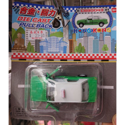 綠色的士玩具車 HONG KONG