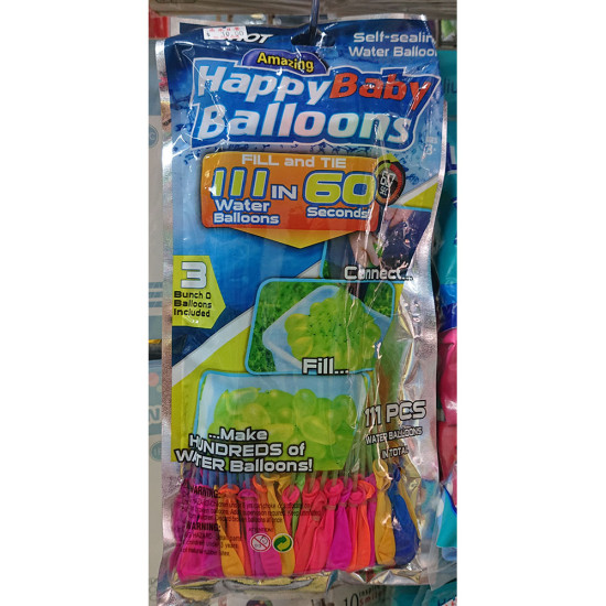 水彈氣球 水上氣球Water balloon game (111pcs) image