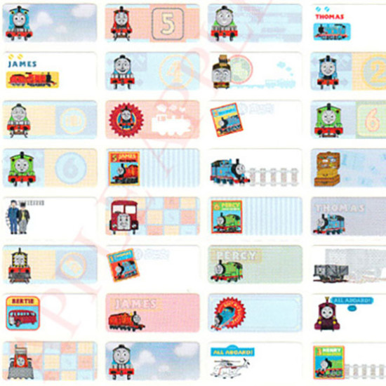 Thomas & Friends name stickers (small 132pieces) image