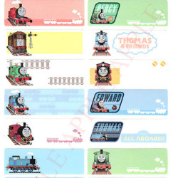 Thomas & Friends name stickers (Long 50 pieces)