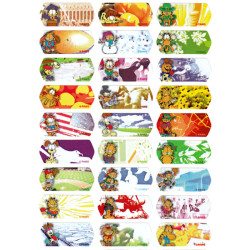 Name Stickers MongKok Garfield (72 pcs)