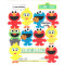 ELMO sesame Street color name sticker (large) (36 cycle patterns)