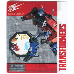 Transformer student name sticker (large) recommand