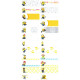 Minions name stickers - Children's favorite (long) European and American series image