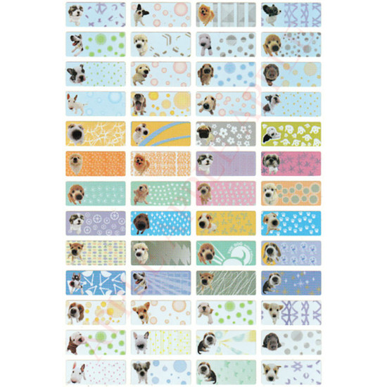 Funny big-head dog name stickers, waterproof and durable colorful kids stickers (132 sheets) Other cartoon sticker image