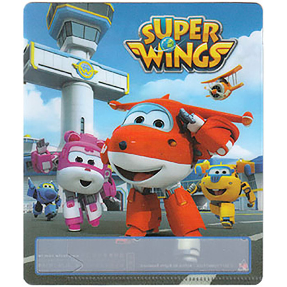 Super Wings name sticker children’s favorite (72pcs/sheet)