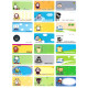 Sanrio collection of name stickers (6 sheets) Liscened cartoon name sticker image