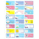 SANRIO Shinkansen and Okuzai cartoon Name Sticker printing (Special Edition) Liscened cartoon name sticker image