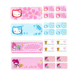 Hello Kitty & My Melody Name Sticker (Limited Special Edition) (4 sheets)