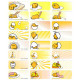gudetama Name Sticker (a touch of personality) Liscened cartoon name sticker image