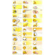 gudetama Name Sticker (a touch of personality) Liscened cartoon name sticker image