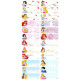 Disney Princess Waterproof Name Sticker (Large) image