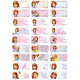 Sophia Disney cartoon Name Sticker (Large) Personalized Disney name sticker image
