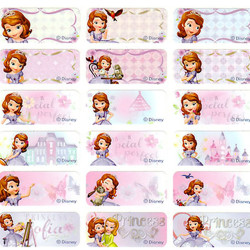Disney Princess Sophia the first name sticker label 