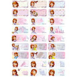 Disney Princess Sophia the first name sticker label 
