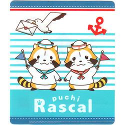 Rasca the Raccoon Customized name stickers