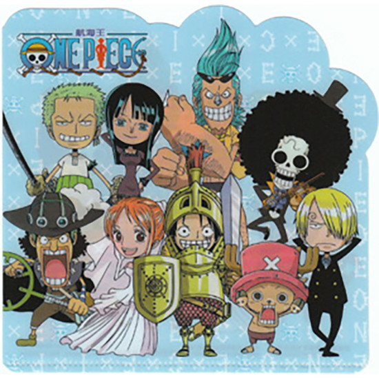 One Piece name sticker (large) 30mm X 13mm Japanese and Korean series image