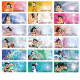 Astro boy Name Sticker 72pcs Japanese and Korean series image