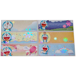 Doraemon waterproof name stickers (50 sheets set-BIG)