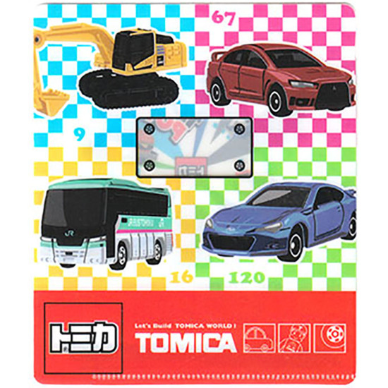 Tomica CAR durable name sticker Japanese and Korean series image