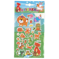 Q版野生動物貼紙