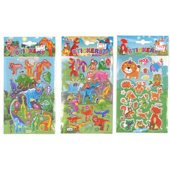 Fantasy dinosaur stickers image