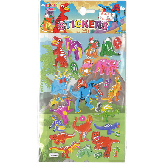 T-REX Dinosaur Triceratops Sticker image