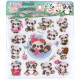 Double layer 3D panda bubble sticker, mobile phone sticker with giant panda cartoon pattern sticker Animal stickers image