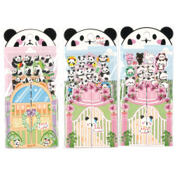 可愛熊貓貼紙-團仔甜品庒園