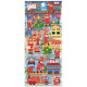 firefighter stickers Firefighter Fire Truck Sticker image